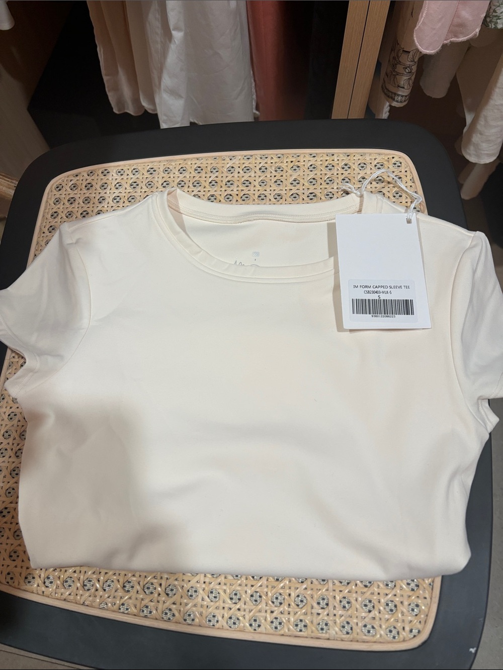 Everyday Crewneck Short Sleeve Tee - Cream